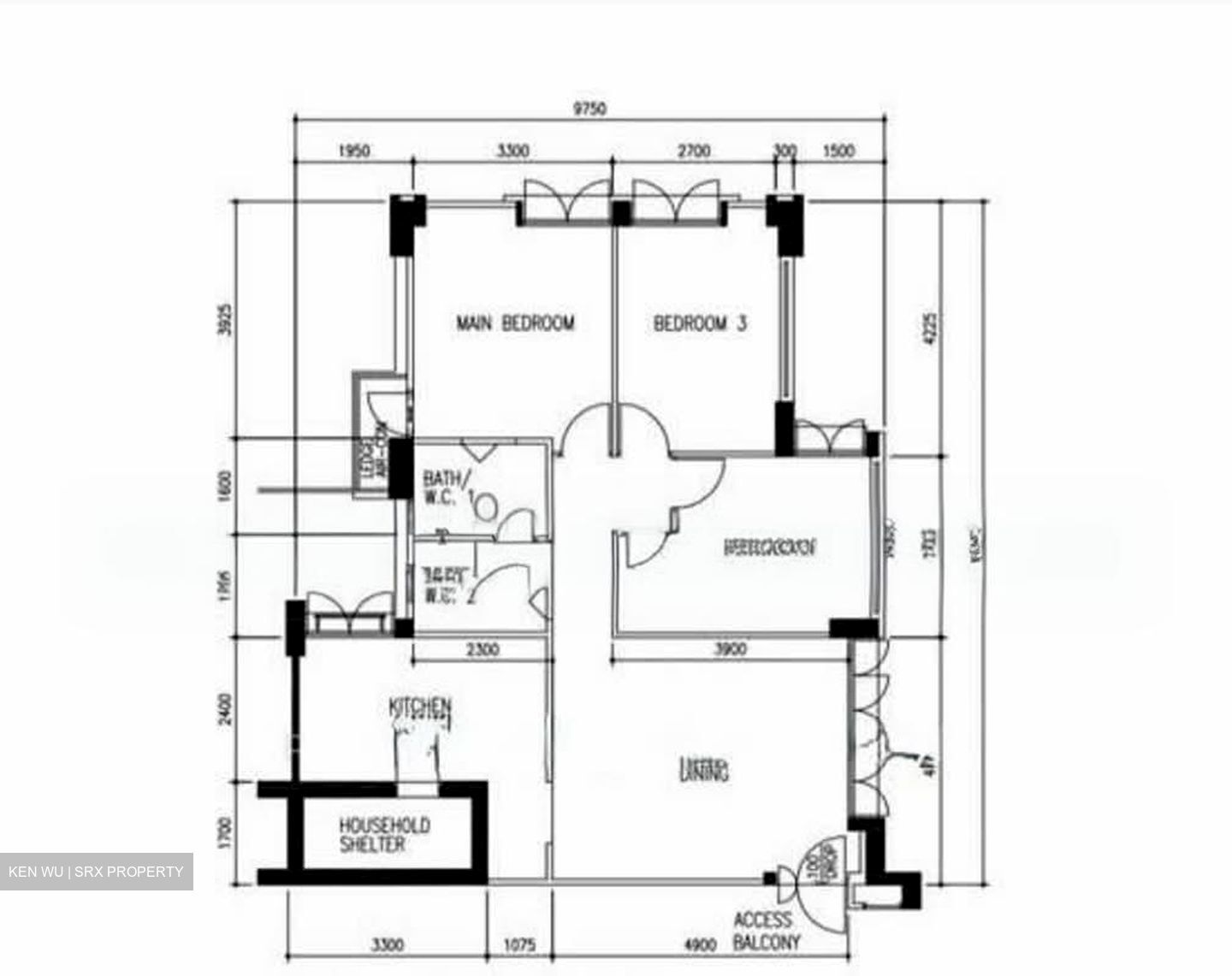 Blk 183D Rivervale Crescent (Sengkang), HDB 4 Rooms #535054071